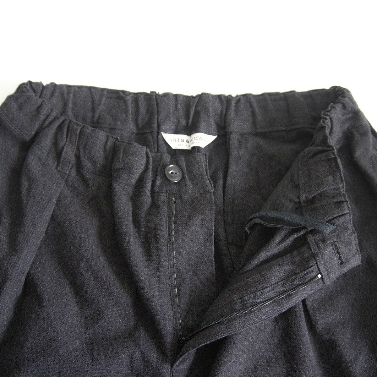 ARTS-SCIENCE コットン イージー パンツ 2 アーツアンドサイエンス ブラック 25090375 DECORATOM_COM_BR