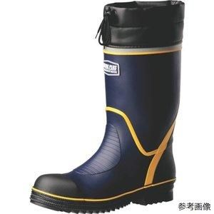 【新品・2営業日で発送】ミドリ安全 安全長靴　先芯入り　ネイビー　27.0cm 766N-NV-27.0 21460017 1足