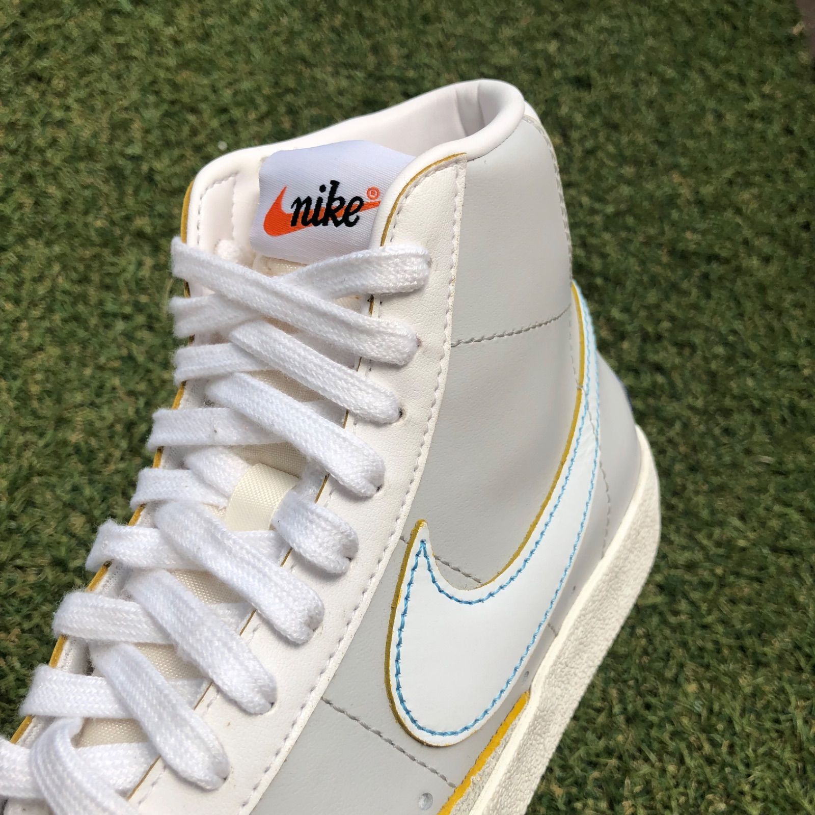美品23.5 NIKE BLAZER MID '77 ナイキ ブレザーH489