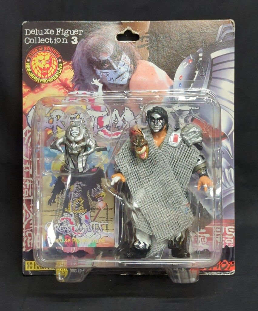 グレートムタ デラックスフィギュアコレクション3 wwe njpwグレート
