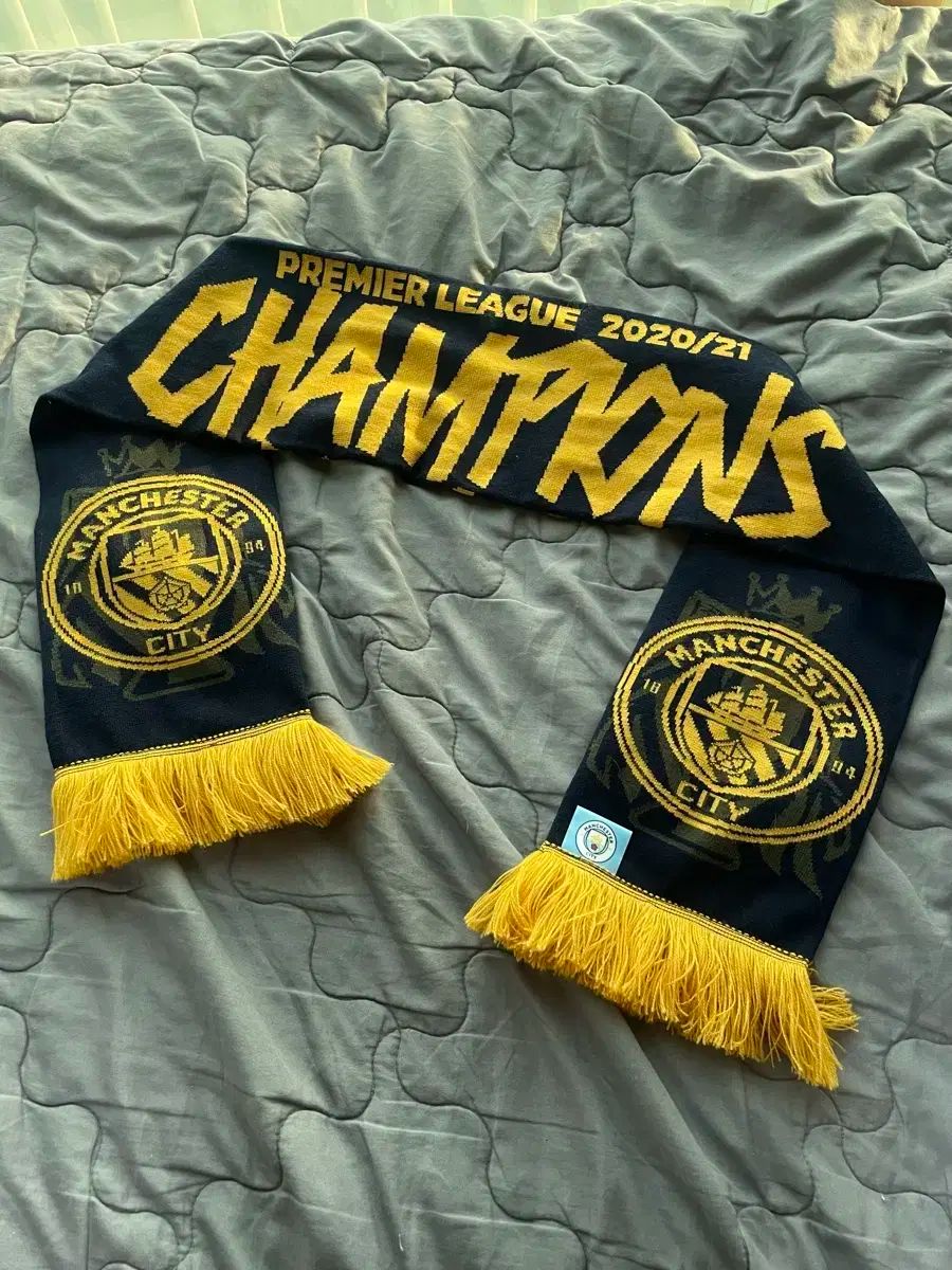 20-21 シーズン マンチェスターシティ プレミア リーグ 優勝 記念 公式 マフラー