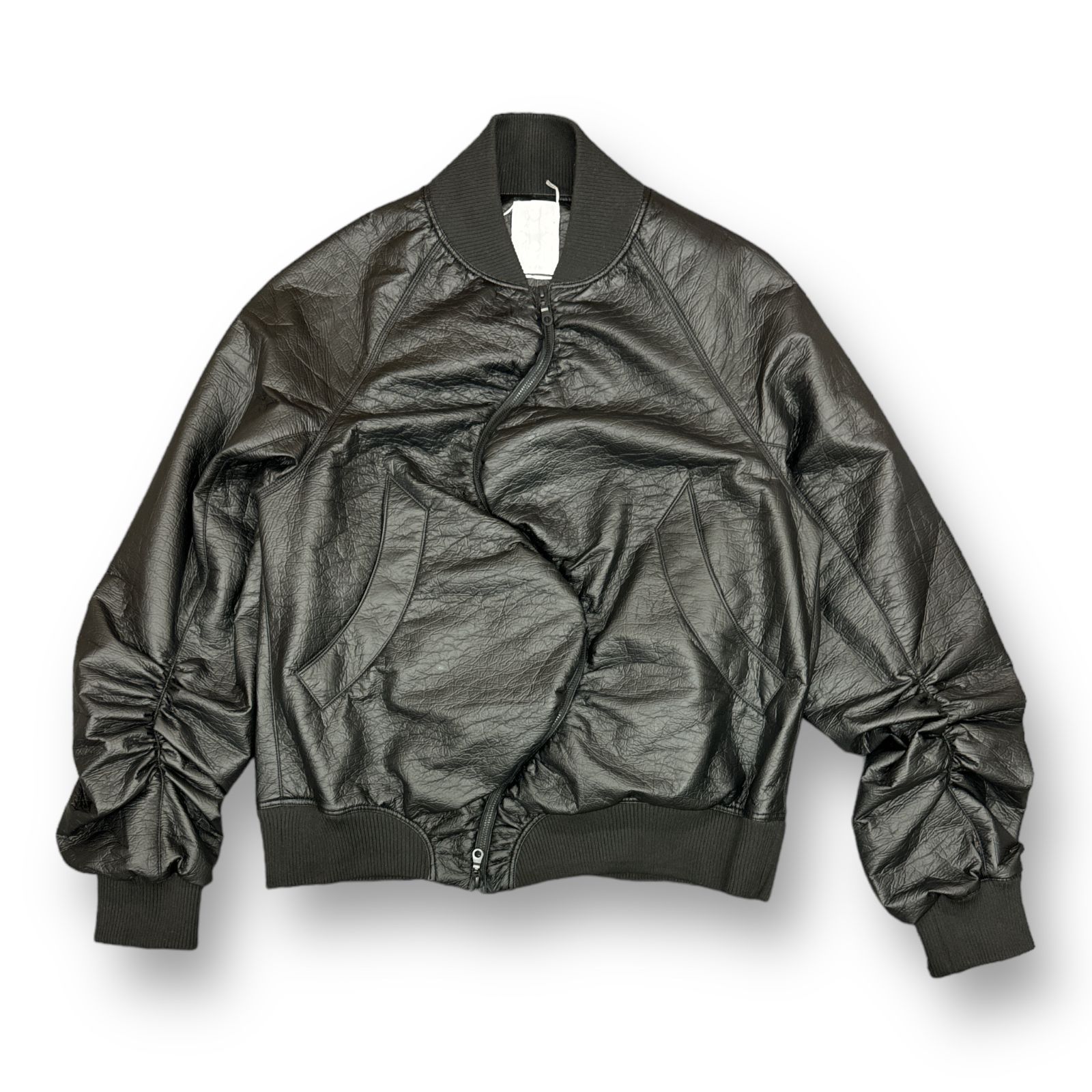 nutemperorNUTEMPEROR LEATHER ASYMMETRY JACKET