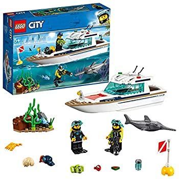 HOT，お買い得 【中古】レゴ(LEGO) シティ ダイビングヨット 60221 ブロック おもちゃ ブロック おもちゃ 男の子 車 小物・アクセサリー