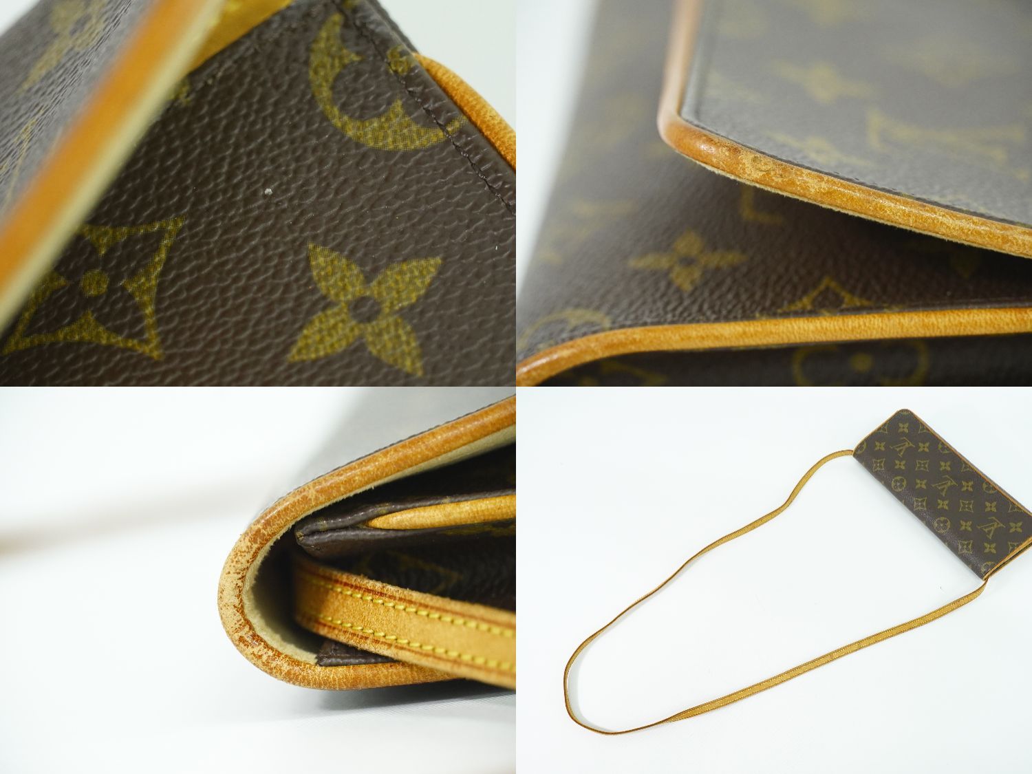 本物 ルイヴィトン LOUIS VUITTON LV ポシェットツイン GM モノグラム 2WAY ショルダーバッグ ポシェット クラッチバッグ  ブラウン M51852 ビトン バッグ 中古 【フォロー割】 - 買いオーダー