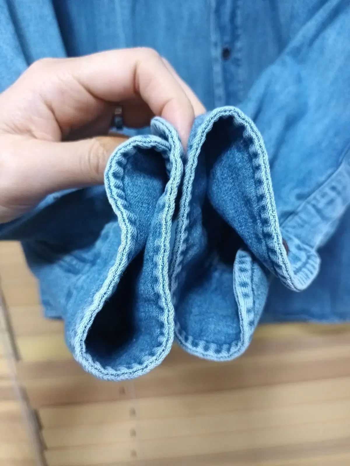 ミッドシーズンデニムシャツ 039
