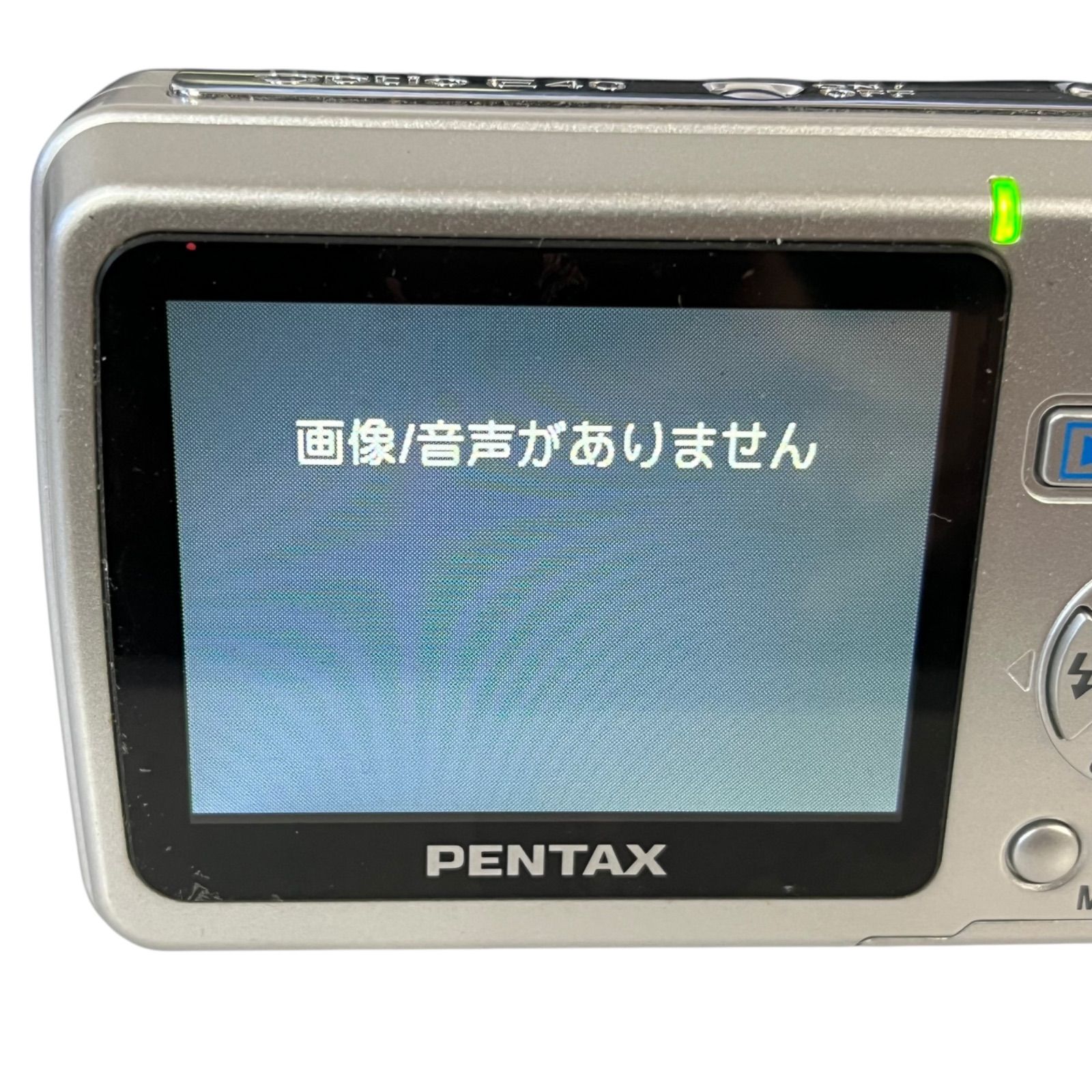 管30377】動作確認済☆PENTAX ペンタックス Optio E40 6.2~18.6 管30377】動作確認済☆PENTAX ペンタックス Optio E40 6.2~18.6