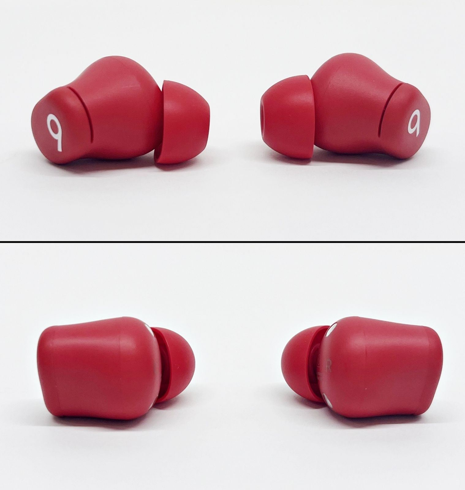 Buds トランスペアレントレッド