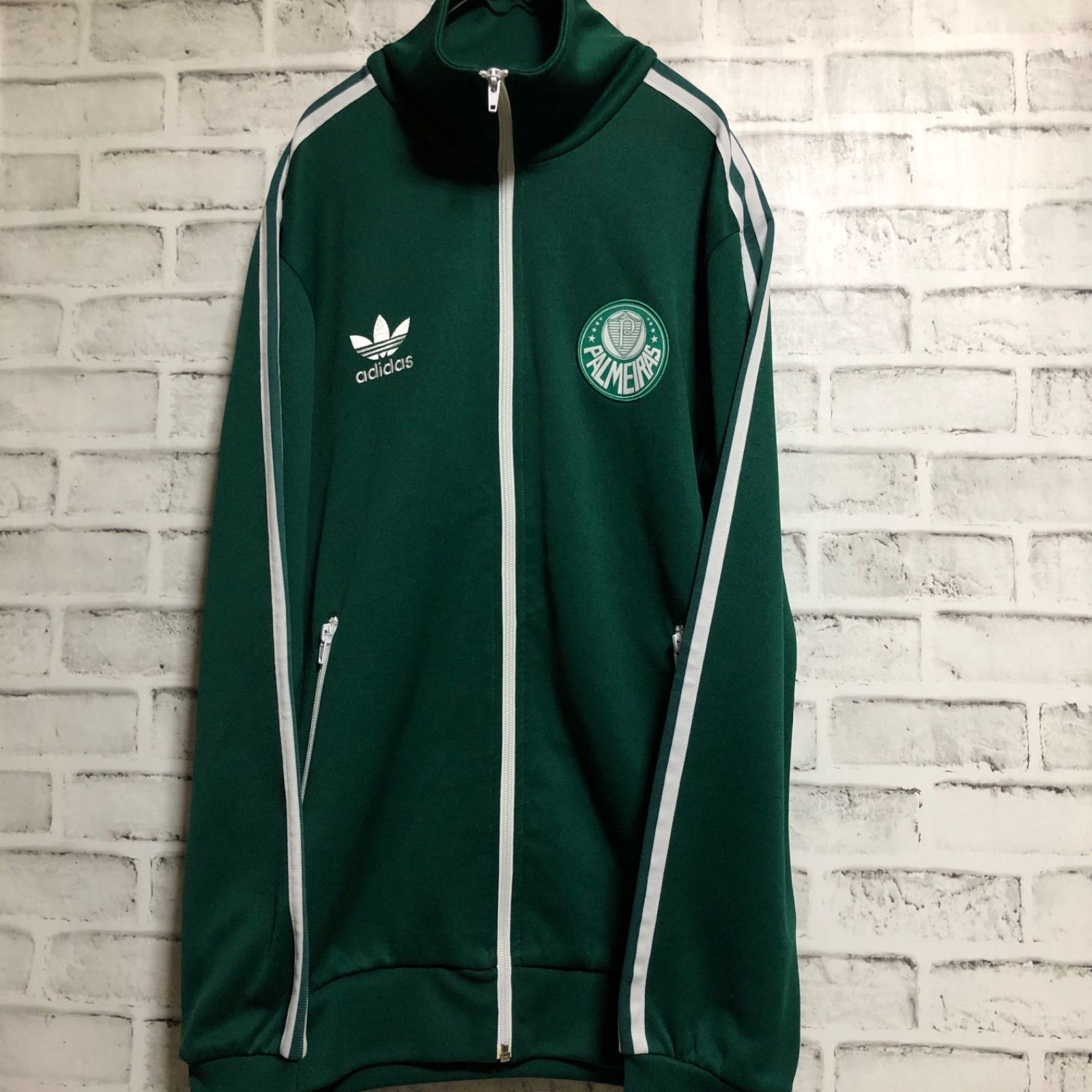 Adidas パルメイラス　希少　グリーン　トラックジャケット　M D-FB 希少XL⭐️adidasトラックジャケット/ジャージ PALMEIRAS
