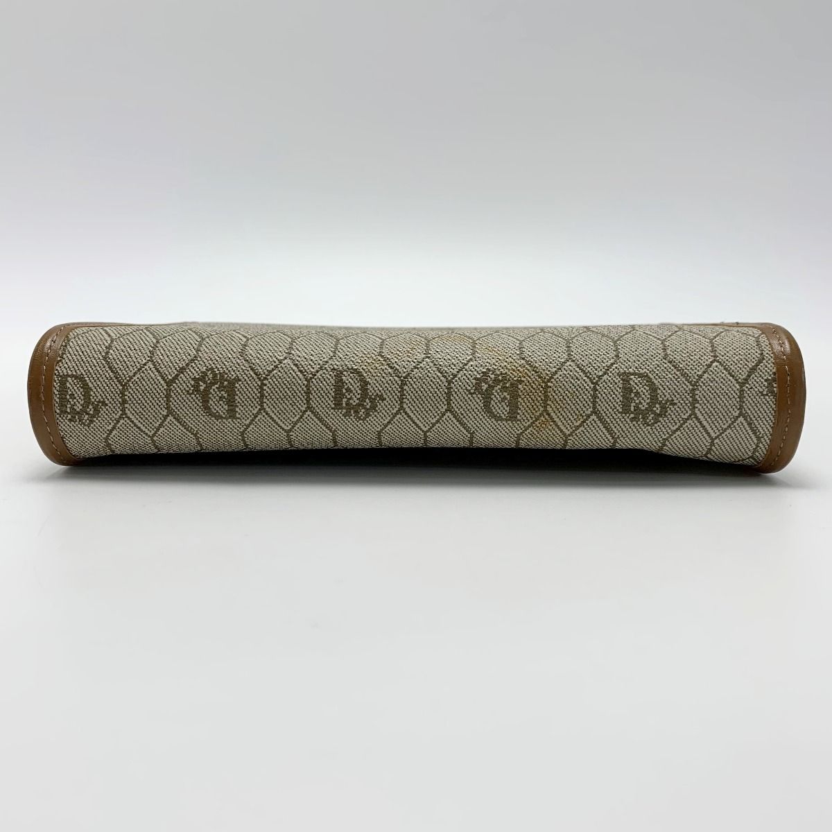 Christian Dior クリスチャンディオール ハニカム トロッター ベージュ チェーンショルダーバッグ ゴールド金具 DECORATOM_COM_BR