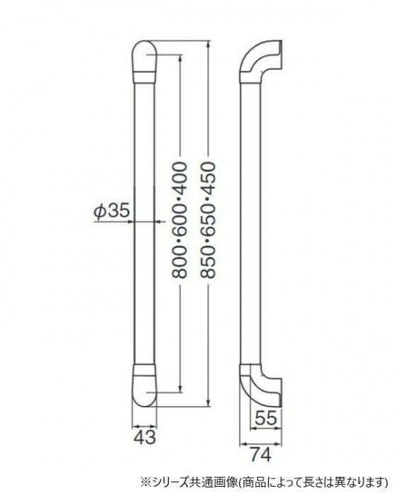シロクマ ユニバーサル手摺 400mm  アンティークゴールドミディアムオーク BR-568 9n2op2j Amazon.co.jp: シロクマ ユニバーサル手摺 400mm アンティークゴールド
