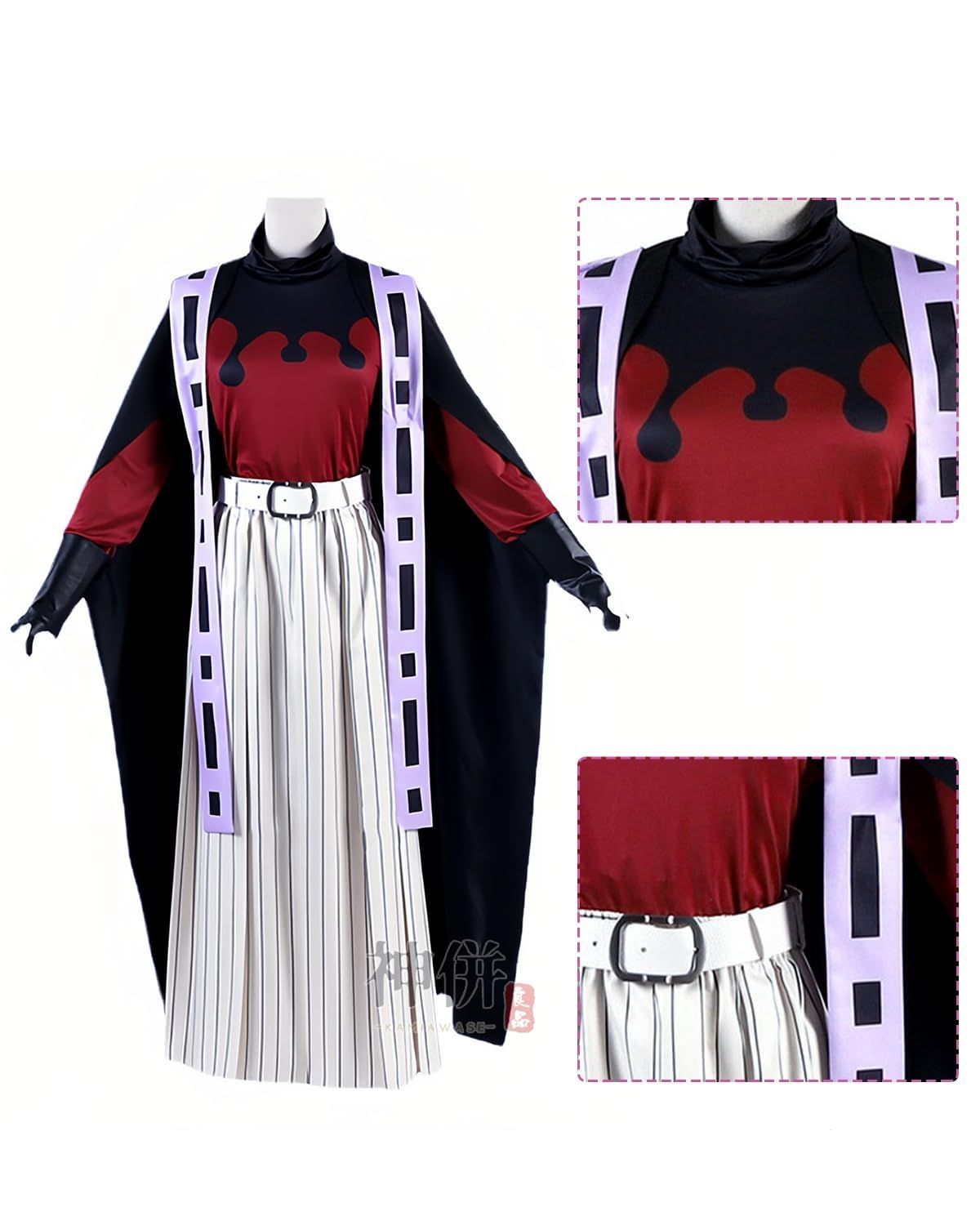 鬼滅の刃 コスプレ ウィッグ付き 十二鬼月 コスプレ衣装 大人用 仮装 アニメ衣装 ハロウィン クリスマス イベント Demon Slayer IMPECCABLEHEALTHCARESERVICES_COM