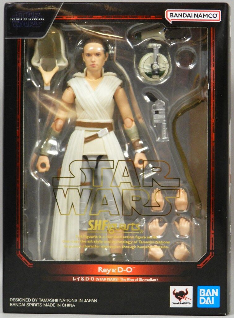 BANDAI SPIRITS S.H.Figuarts STAR WARS レイ u0026 D-O (STAR WARS: The Rise of Skywalker) 再販版 再販
