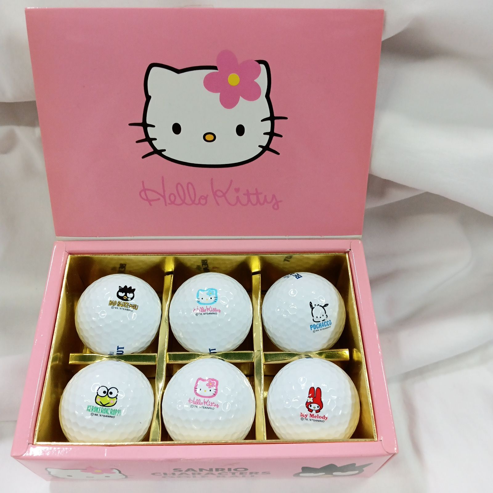 DUNLOP SANRIO CHARACTERS GOLF BALL ゴルフボールセット - メルカリ