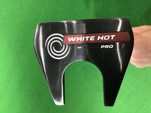 オデッセイ WHITE HOT PRO 7 2.0 ブラック 33インチ パター PT スチール フレックスその他 メンズ 男性用 右利き 右用 Cランク ゴルフクラブ
