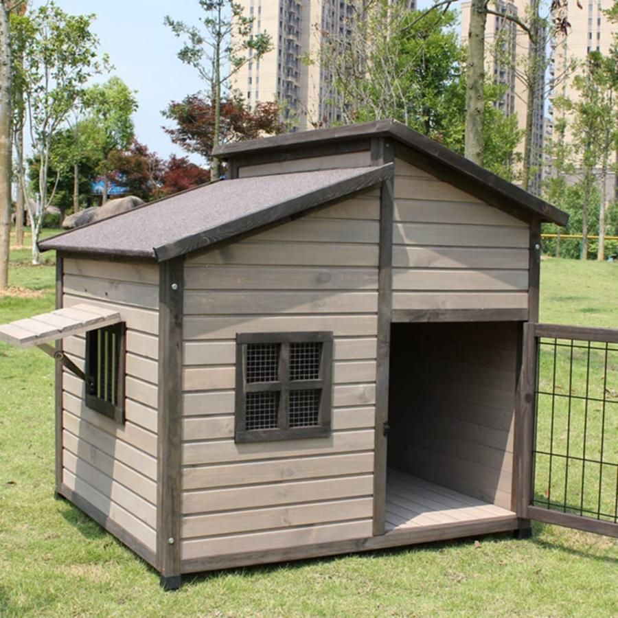 ケージ 無垢材の犬小屋