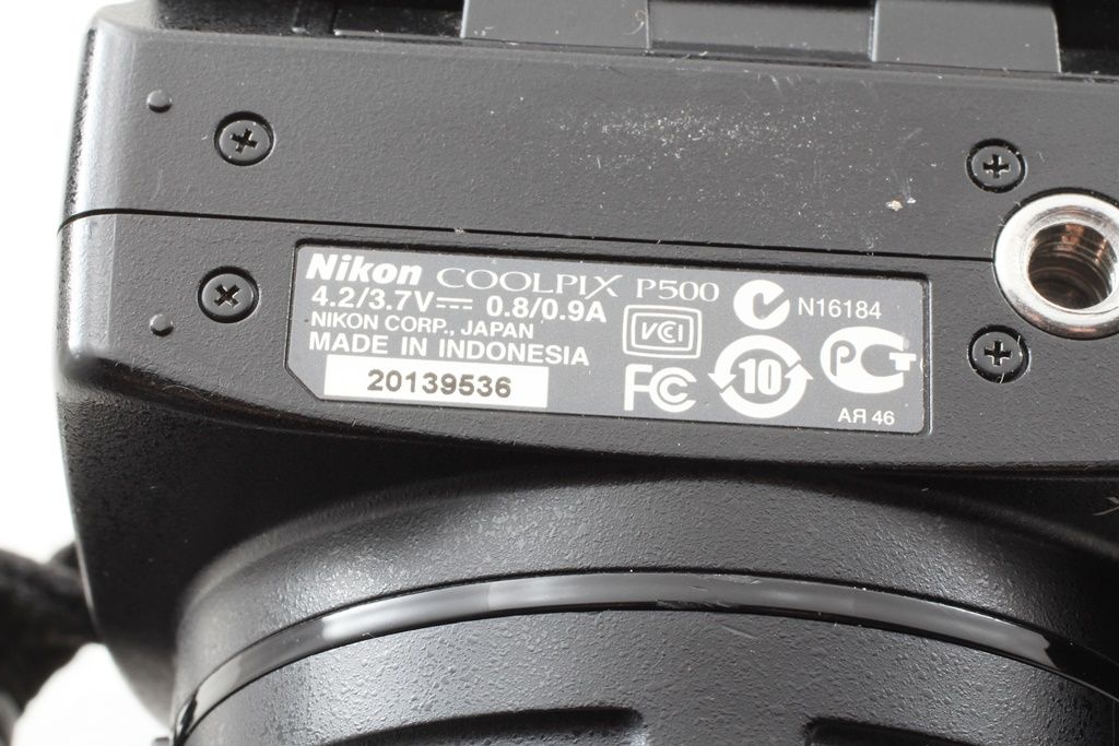 ジャンク Nikon ニコン COOLPIX クールピクス P500 コンデジ 1200万画素