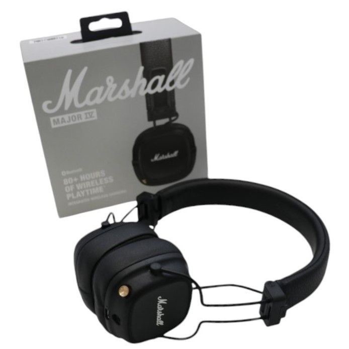 Marshall Major IV ワイヤレスヘッドホン 80時間再生 【公式通販】