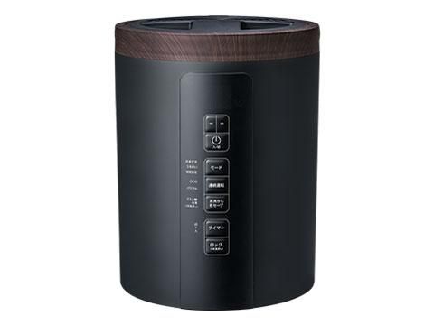 2営業日で発送 THREEUP 多機能スチーム加湿器 スチームポット ブラック ST-T2370BK