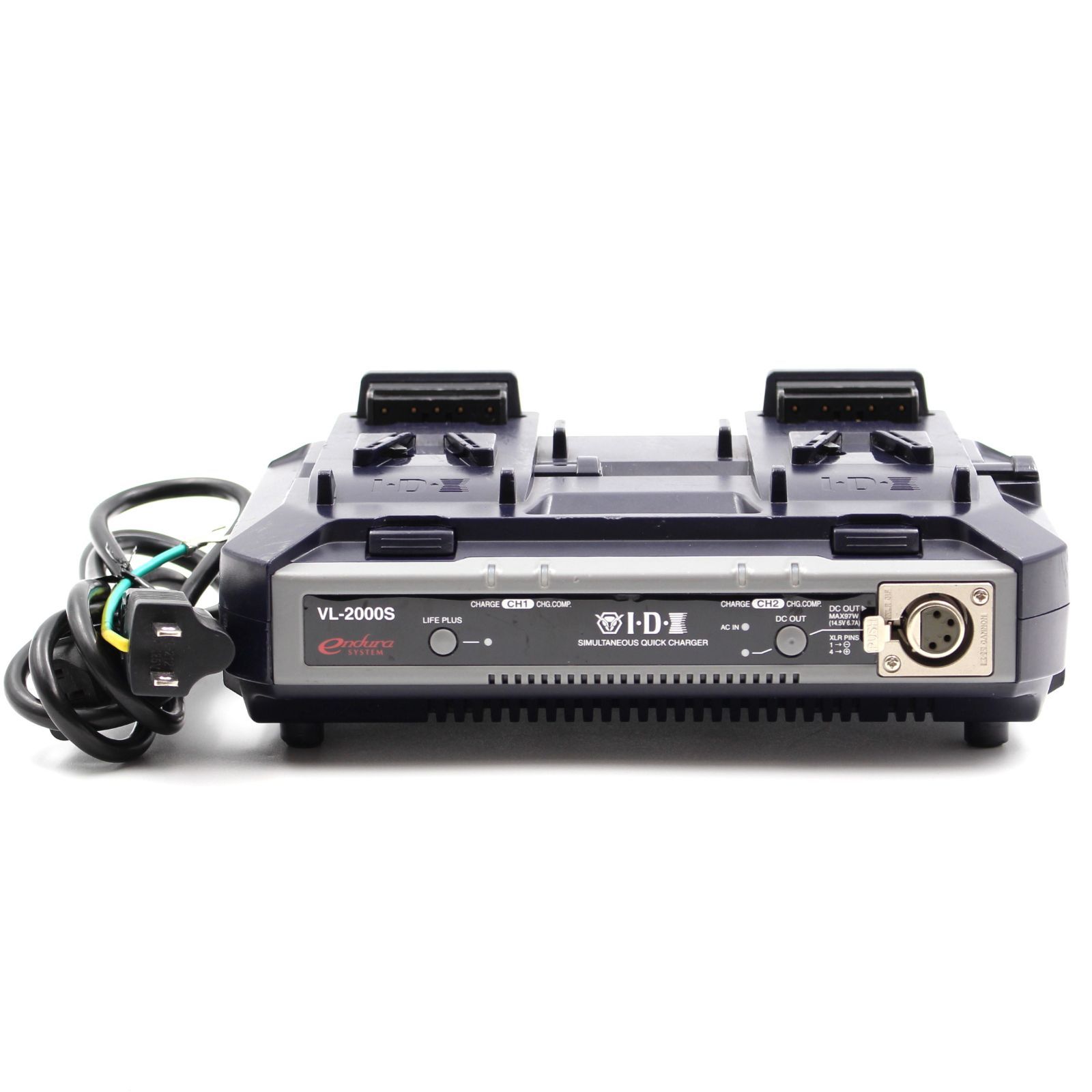 IDX VL 2 PLUS　Vマウントバッテリーチャージャー IDX -VL-2PLUS (2 Ch Sequential Li-ion V-Mount Battery Charger)