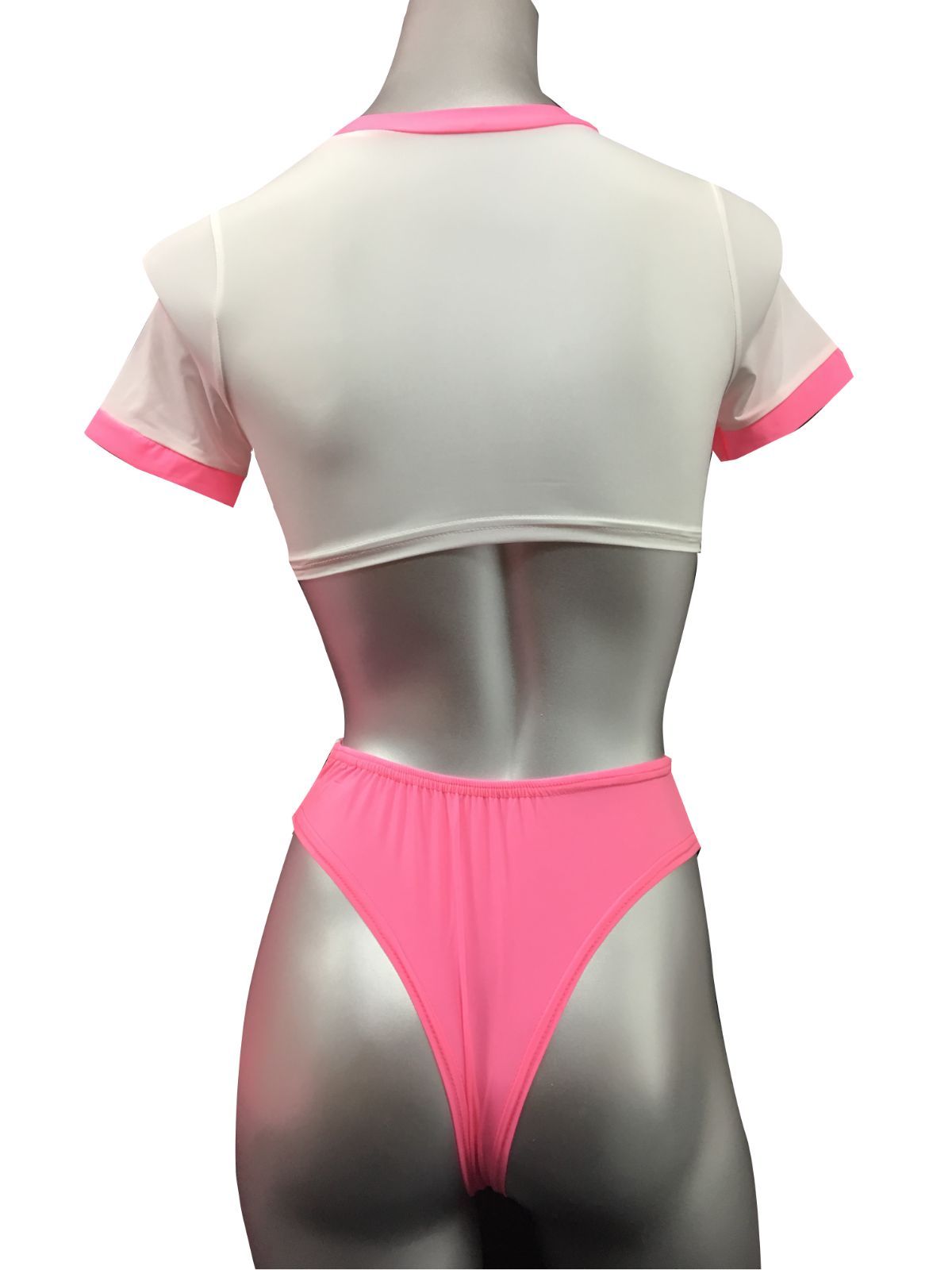 pharfaite バインダー ブルマ 体操服 ピンク Mサイズ セクシー 体操服 穴あき ブルマ オープンクロッチ ピンク - メルカリ