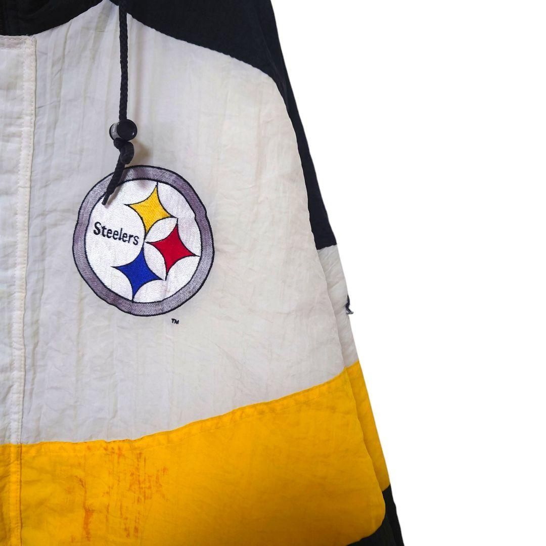 APEX ONE】NFL Steelers チームロゴ刺繍ブルゾンA-3098 - メルカリ