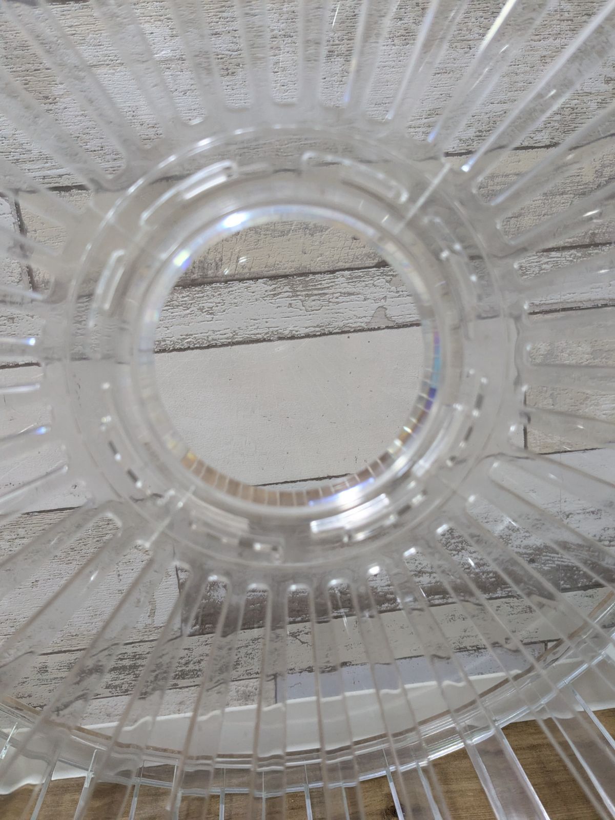 カルテル　Kartell　パニエ　クリスタル　透明　テーブル カルテル Kartell パニエ クリスタル 透明 テーブル - メルカリ