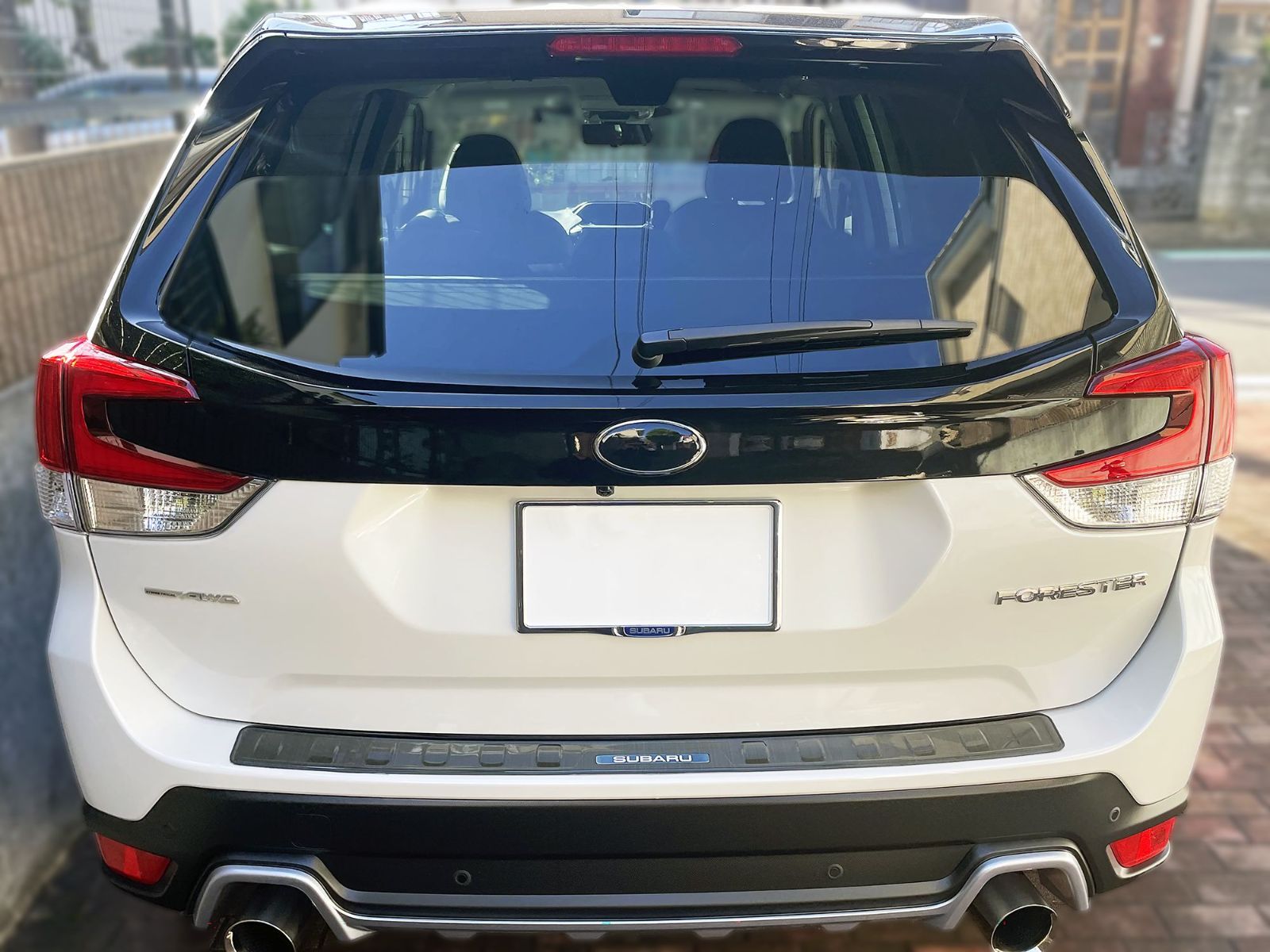 Tint+エンブレム スモークフィルム SK フォレスター (ブラック5％ 前後セット) D/E/F型 SK5/SK9/SKE 後期 sk