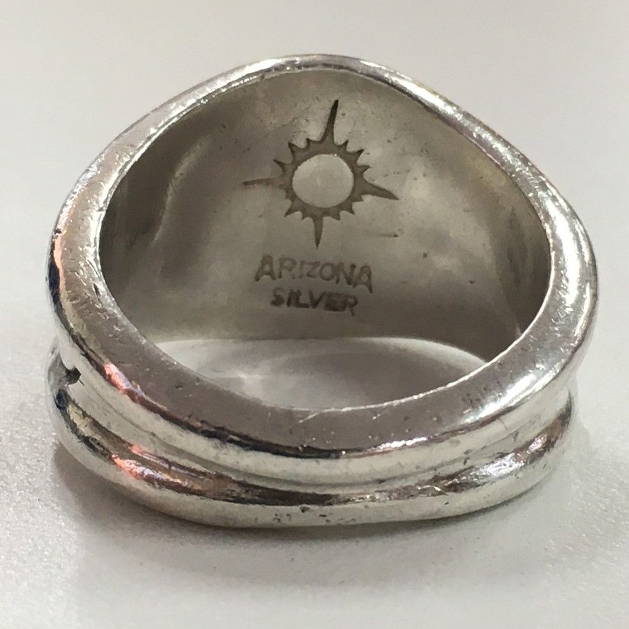 アリゾナフリーダム 太陽神 リング 22号 SILVER925リング アリゾナフリーダム 22号 18k 太陽神 - メルカリ