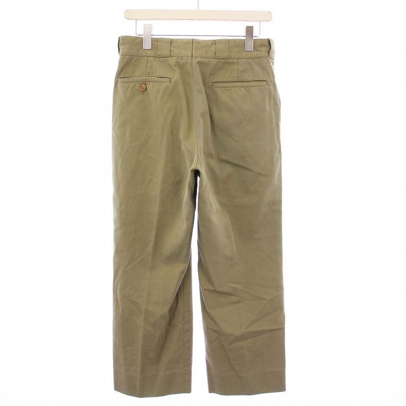 コモリ comoli 20SS コットンギャバ ウォッシュドパンツ