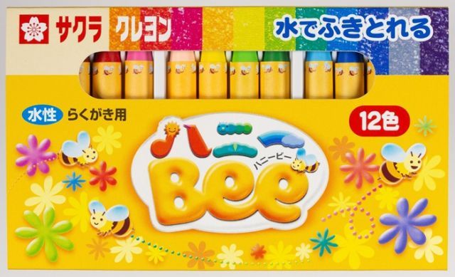 (まとめ）サクラクレパス クレヨン水性12色ハニーBEE WY12R1 【×20セット】