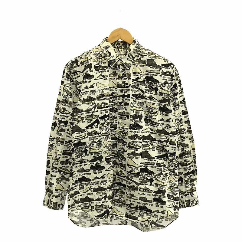 COMME des GARCONS SHIRT | コムデギャルソンシャツ | 2008SS | ×Gregory Blackstock グレゴリー ブラックストック 総柄 コットン シャツ | M | マルチ | メンズ
