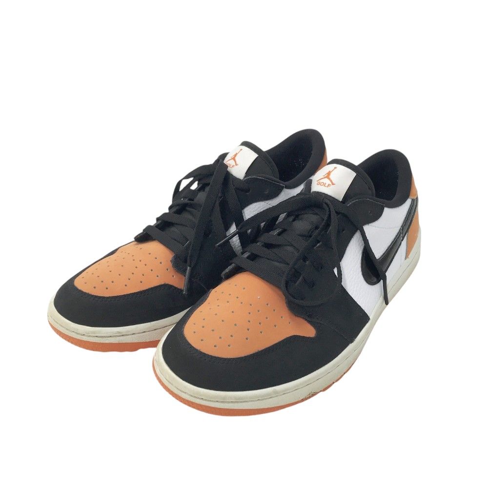 NIKE GOLF ナイキゴルフ DD9315-800 エア ジョーダン1 ローカット ゴルフシューズ オレンジ系 27 [240101296270]  ゴルフウェア メンズ ストスト