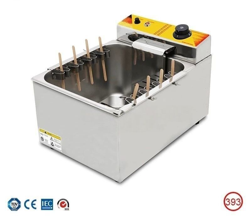 電気フライヤー 揚げ物天ぷら12L 単相 100V 厨房|業務|飲食|店舗 送料無料