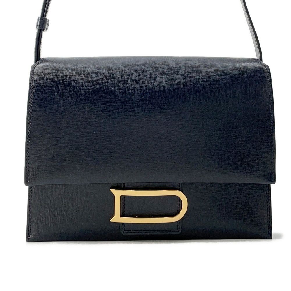 DELVAUX 王室御用達《Pin Hobo MM》ブラック TaurillonSoft 直営