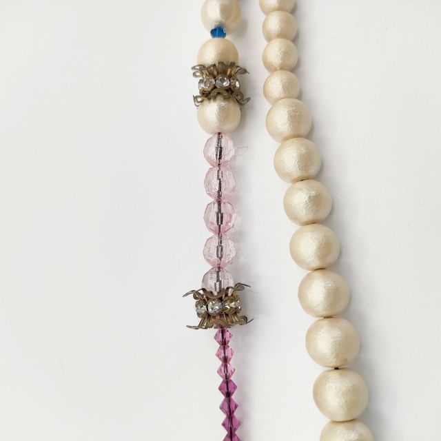 petite robe noire プティローブノアー 6連パールネックレス