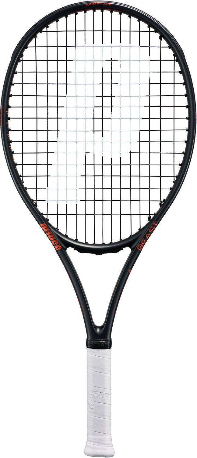 プリンス Prince テニス ビースト 25 7 TJ 241 ブラックXオレンジ