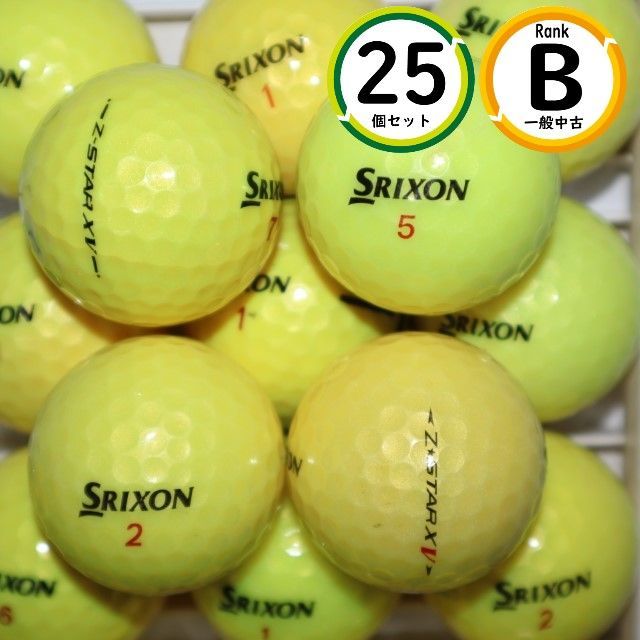 Bランク スリクソン SRIXON Z-STAR XV シリーズ混合 30個 球手箱 ロストボール