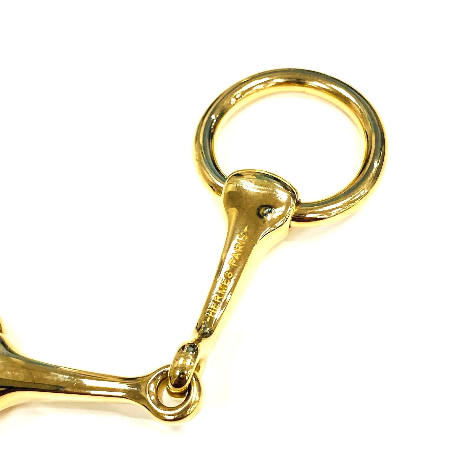 ◇超美品◎エルメス HERMES モー ホースビット スカーフリング 楽天