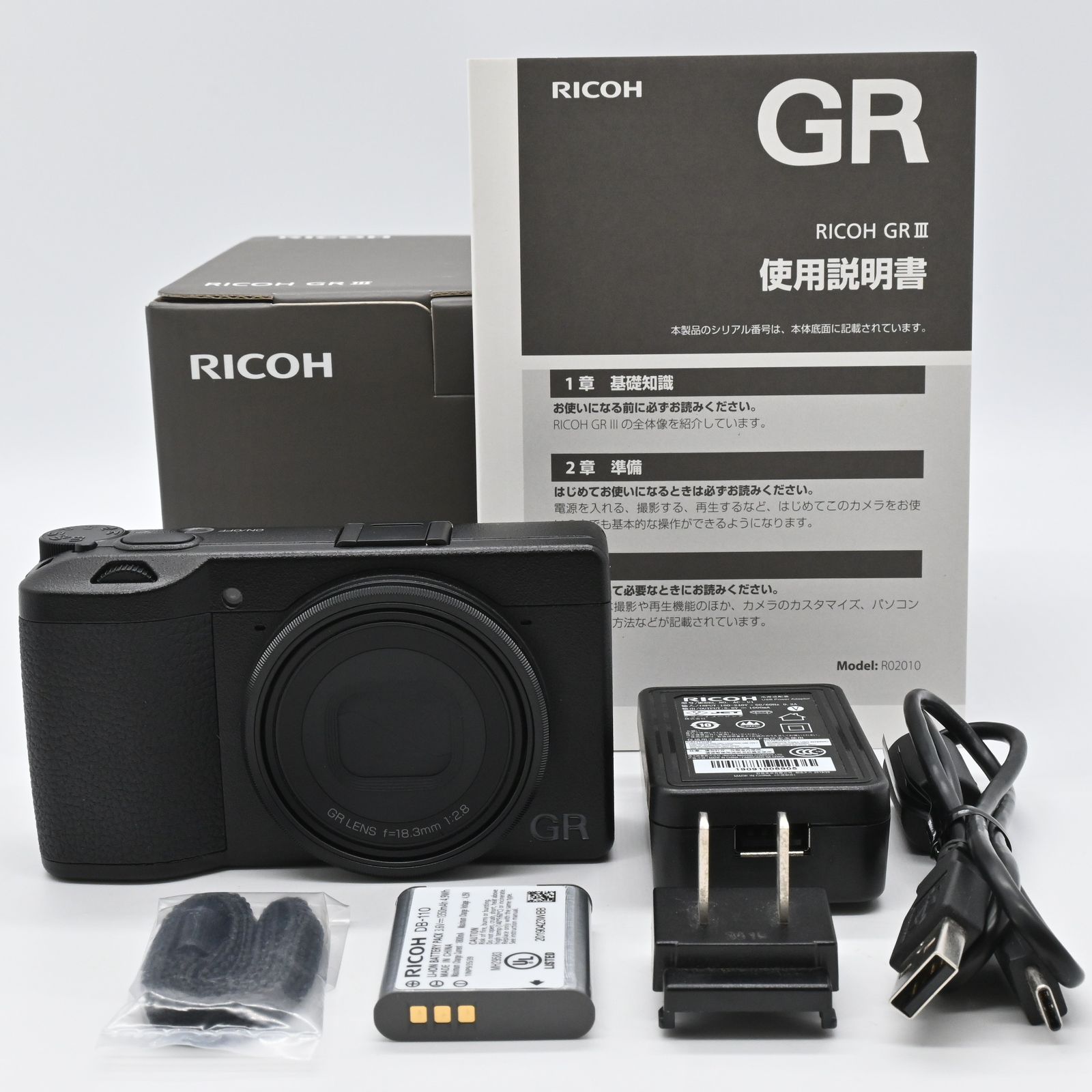 ☆極上品☆RICOH GR Ⅲ ショット数 283回 - メルカリ