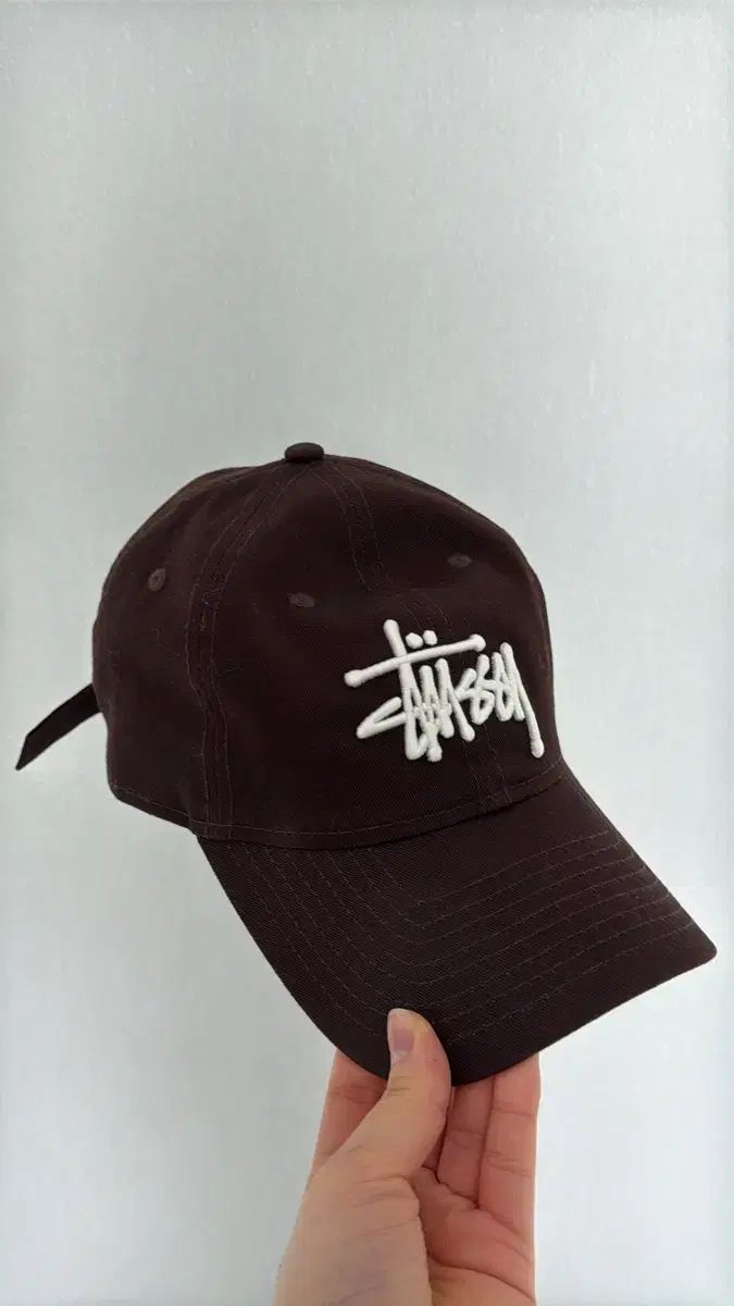 STUSSY ステューシー NEW ERA ニューエラ 帽子 ブラウン