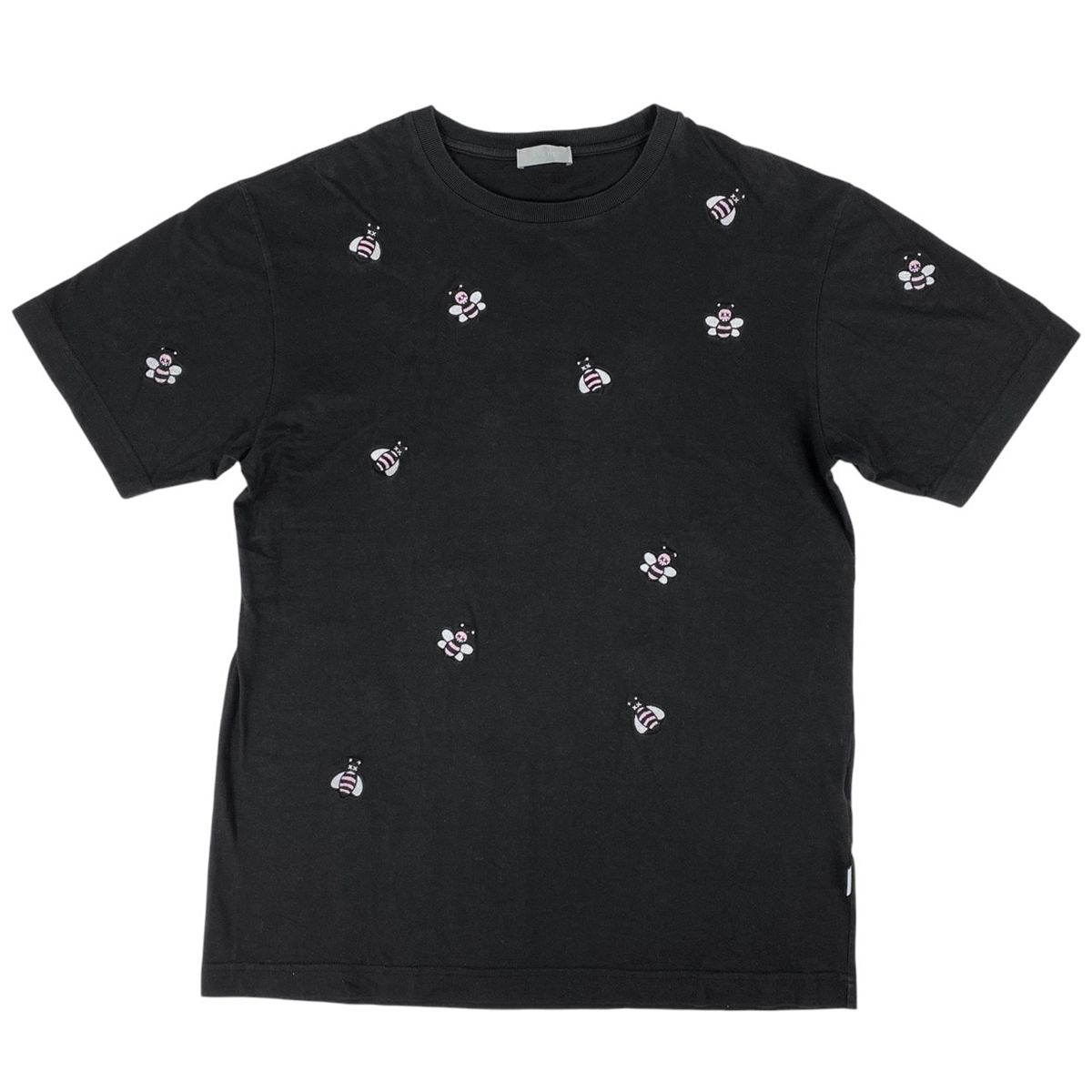 ディオール Dior デザイン 半袖 Tシャツ Bee ビー刺繍 トップス 半袖Ｔシャツ コットン レディース