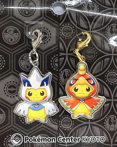 ホウオウ ルギア ポンチョのピカチュウ　ピンズセット　チャーム ホウオウ ルギア ポンチョのピカチュウ ピンズセット チャーム
