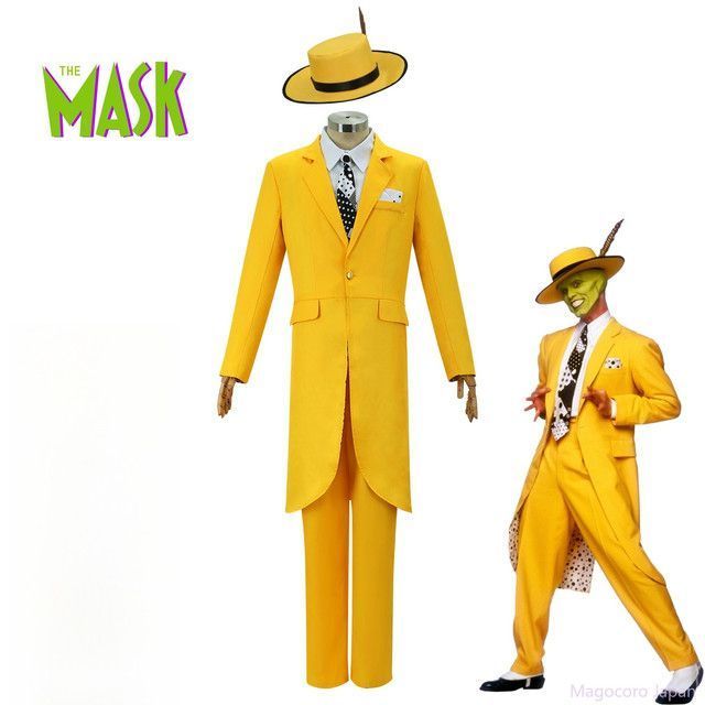 コスプレ衣装マスクハロウィン衣装ジム キャリーモダン マスク