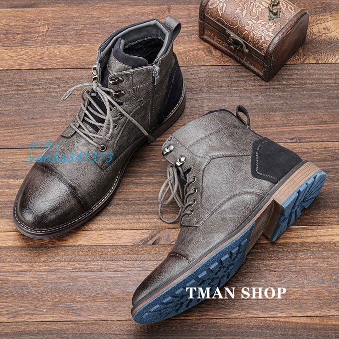 エンジニアメンズ ショートブーツ マウンテンブーツ 上品 紳士靴 大きいサイズ 大人 疲れない サイドジップ お出かけ 靴 メンズ yan5a347373 WWW_MORNINGWALKER_COM