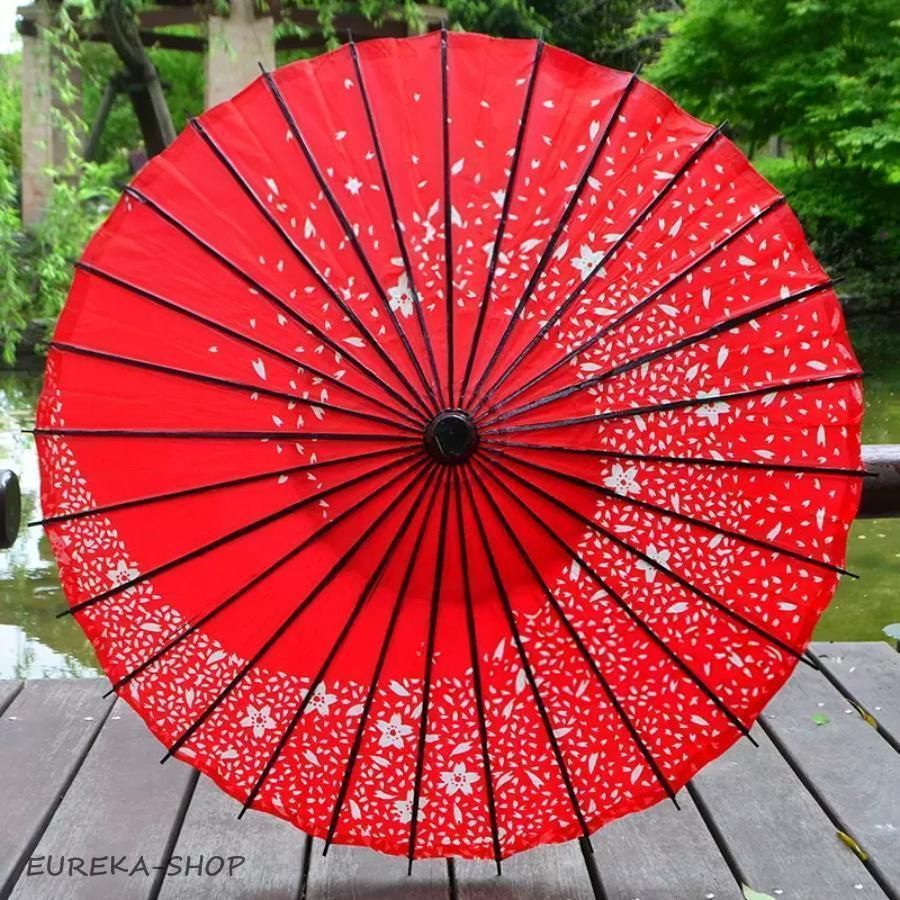和傘 踊り傘 日傘 直径84cm 長さ80cm アイテム 桜 イベント