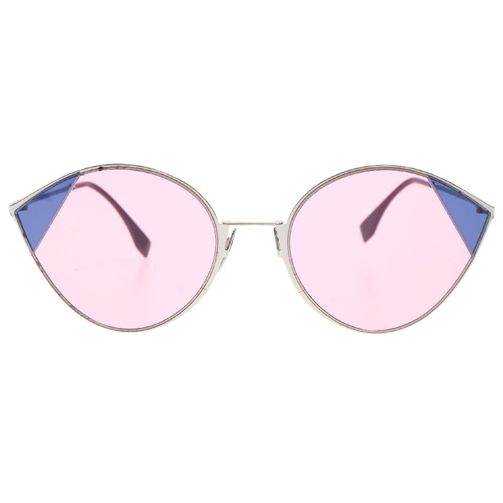 FENDI (フェンディ) キャットアイ オーバル サングラス メガネ
