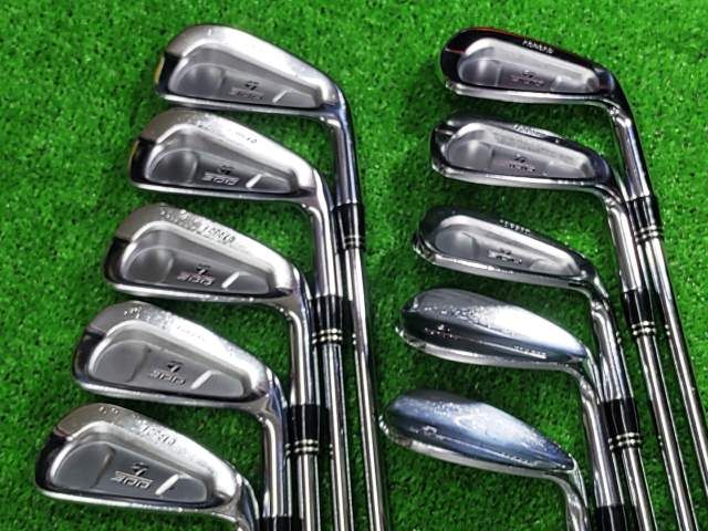 テーラーメイド 300フォージドアイアン10本　三浦技研　300 FORGED テーラーメイド300フォージド 10本セット テーラーメイド 300