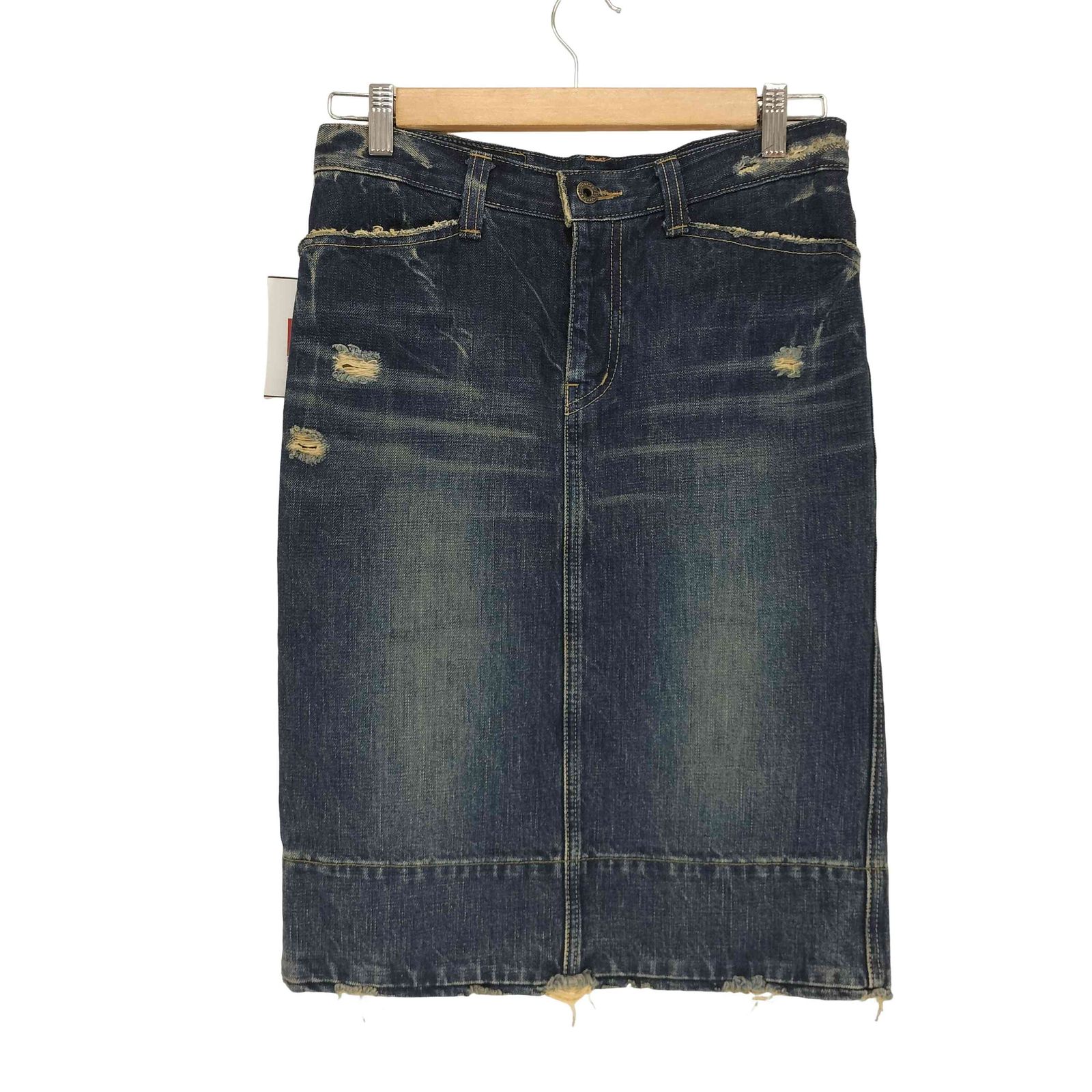 ヒステリックス HYSTERICS ダメージデニムスカート Y2K レディース S