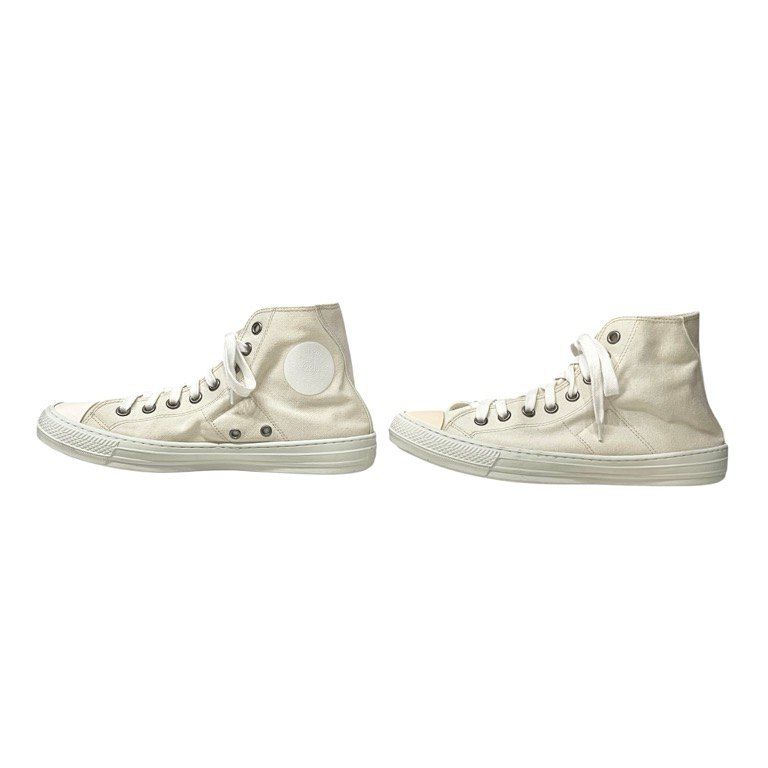 Maison Margiela 22 コットンキャンバスハイカットスニーカー シューズ