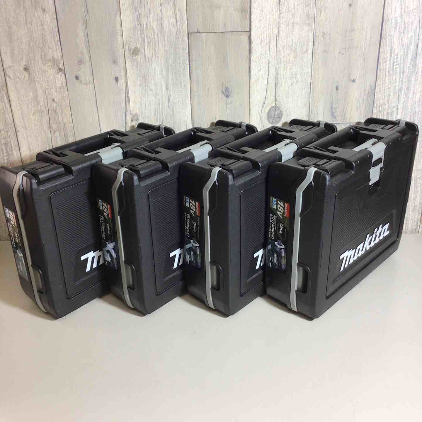 マキタ makita コードレス インパクトドライバー TD173DRGXO 4台 フルセット インパクト オリーブ 純正 純正品 戸田店